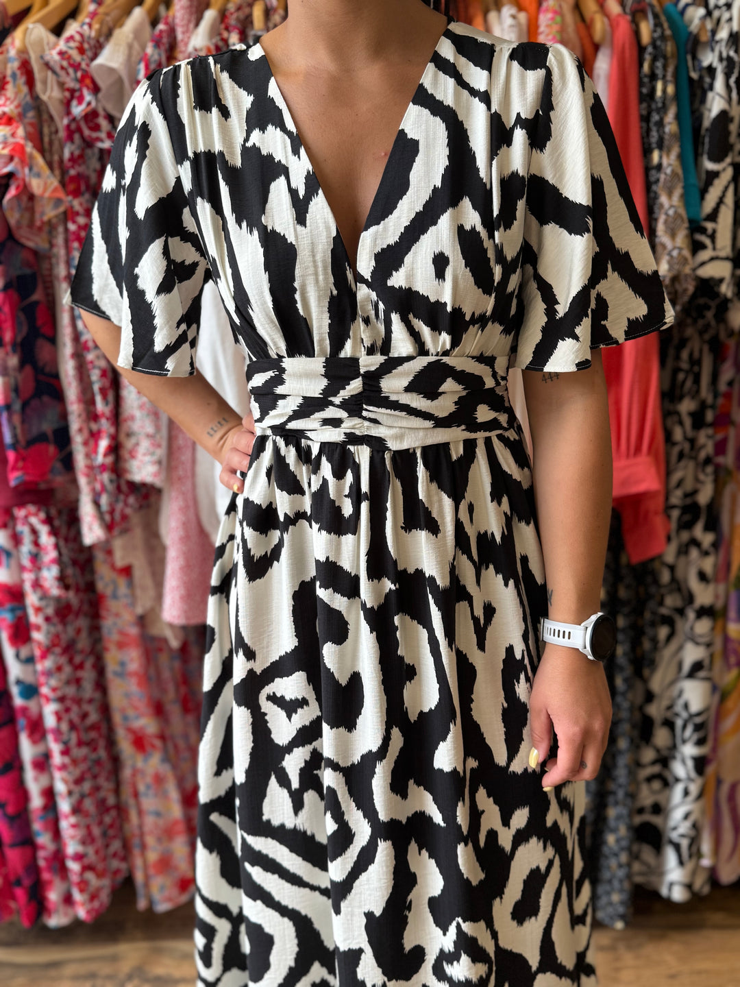 Robe longue Gulia CURVY (PRÉCOMMANDE EXPÉDITION 28/05)