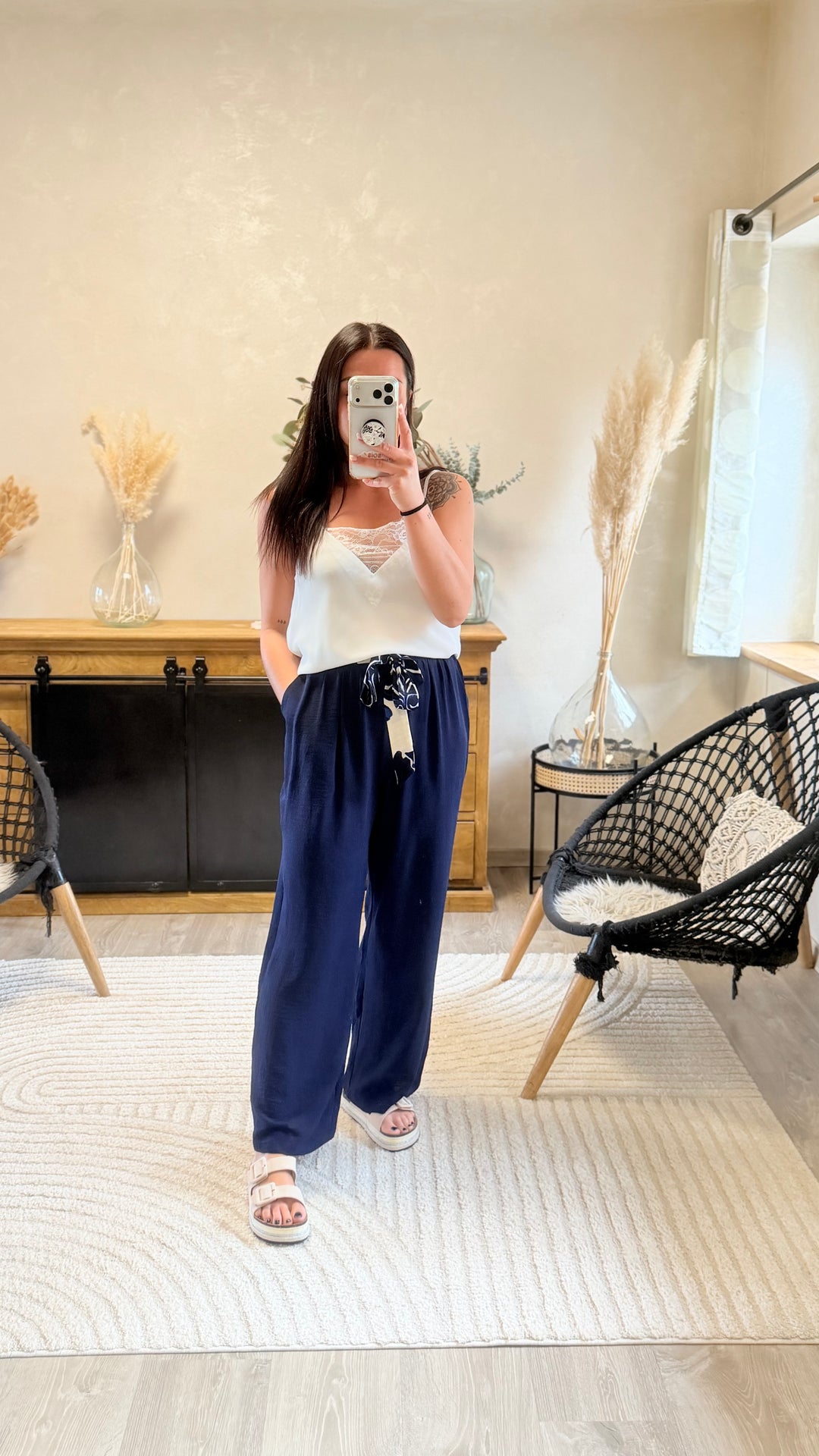 Pantalon Wilma marine