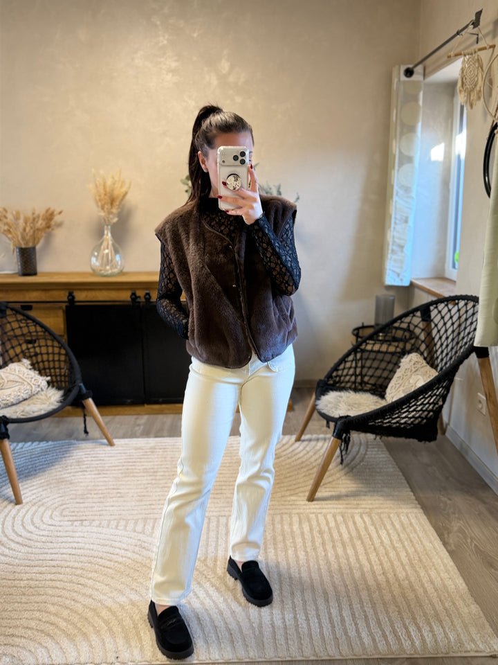 Gilet Soleda Chocolat