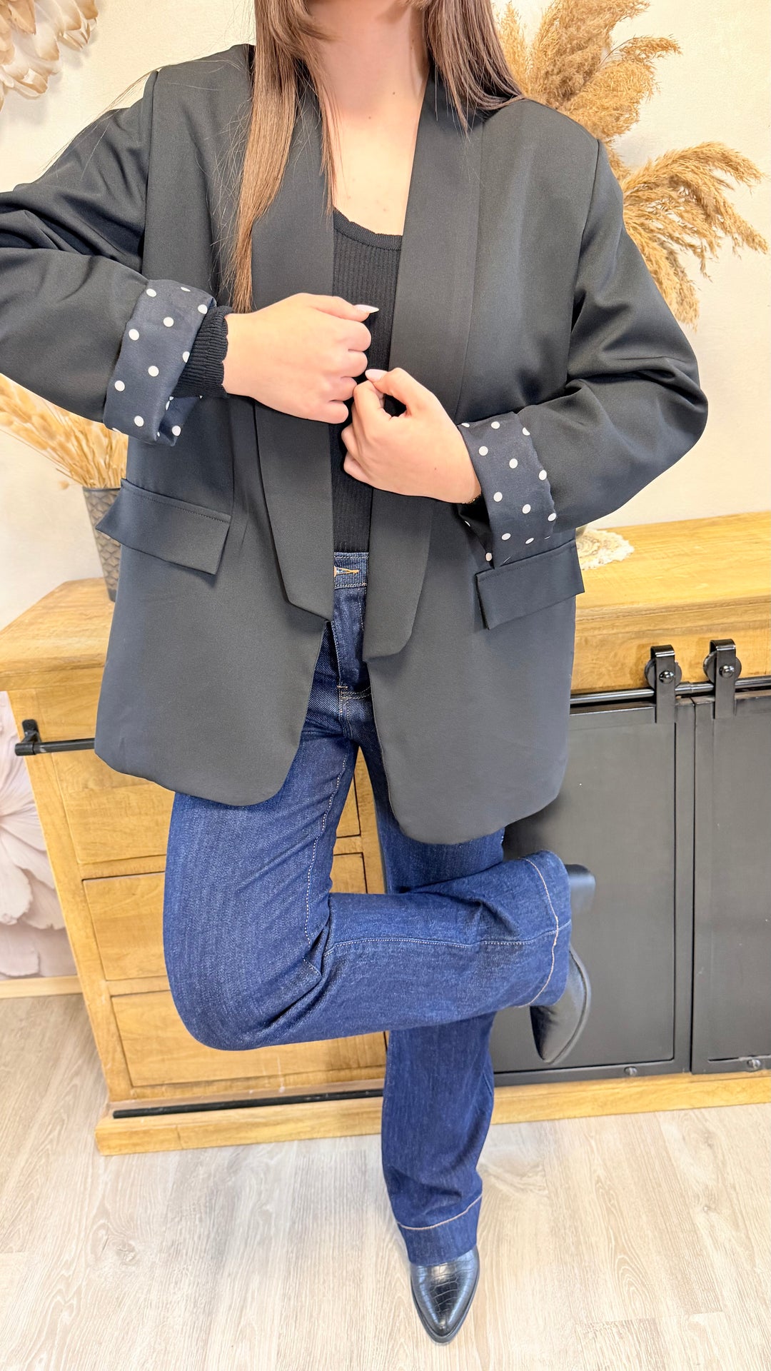 Blazer Imen noir