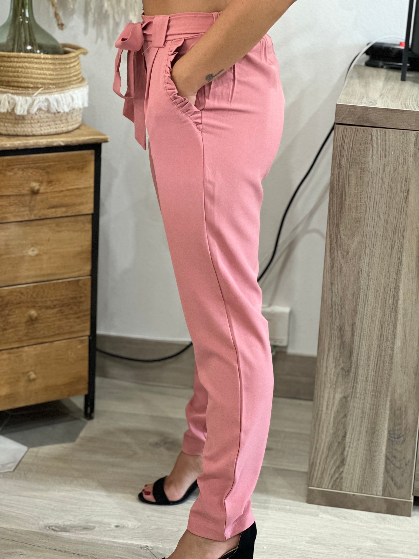 Pantalon Joule rose