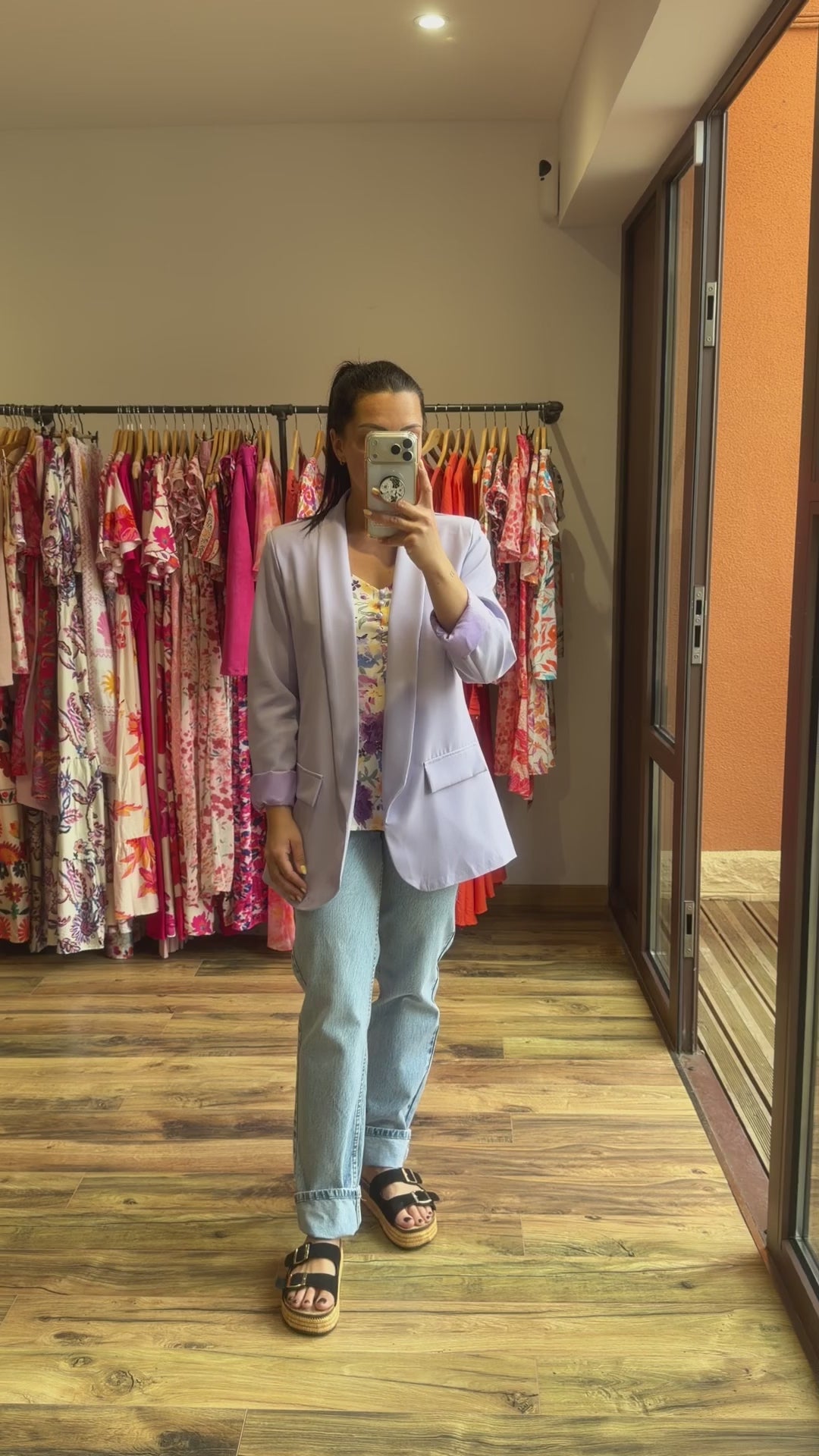 Blazer lilas