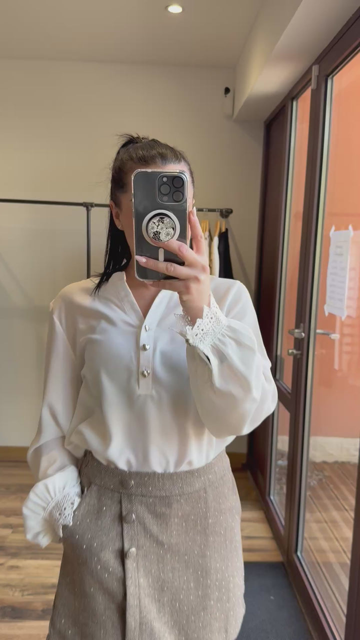 Blouse Dumb blanche