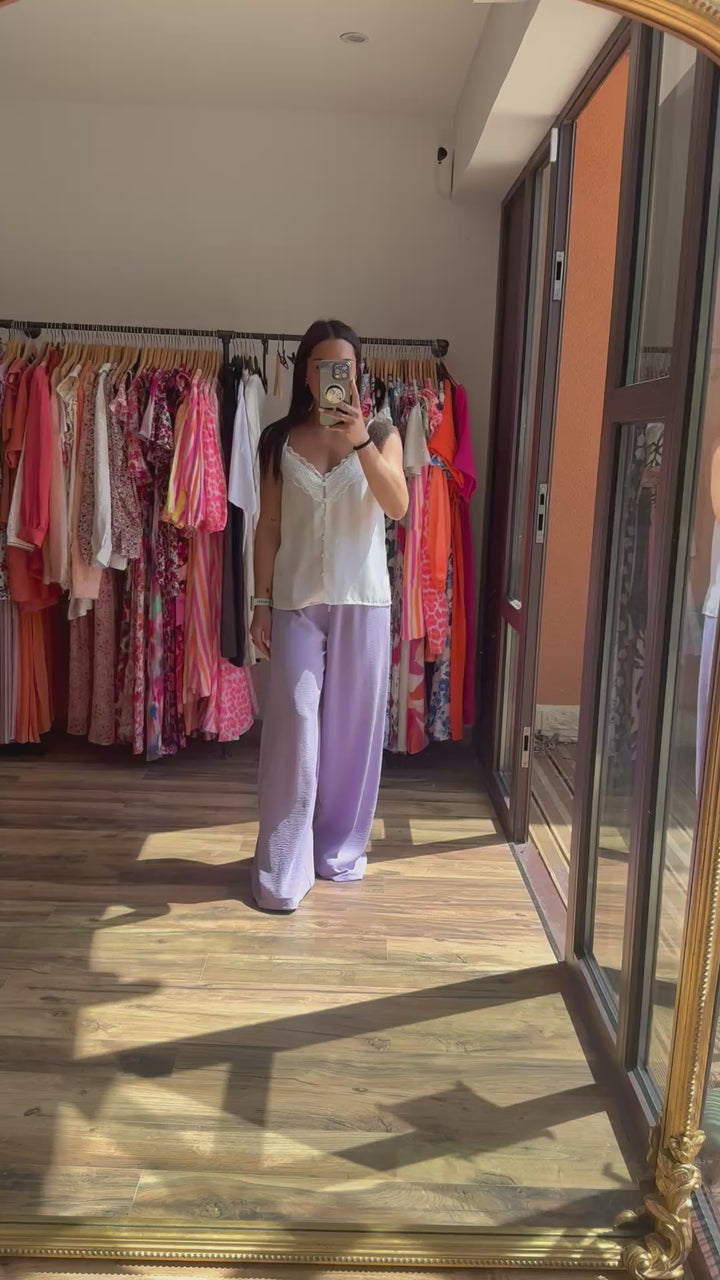 Pantalon Ira lilas