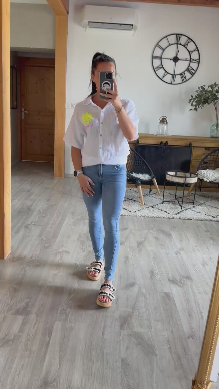 Chemise Sun blanche