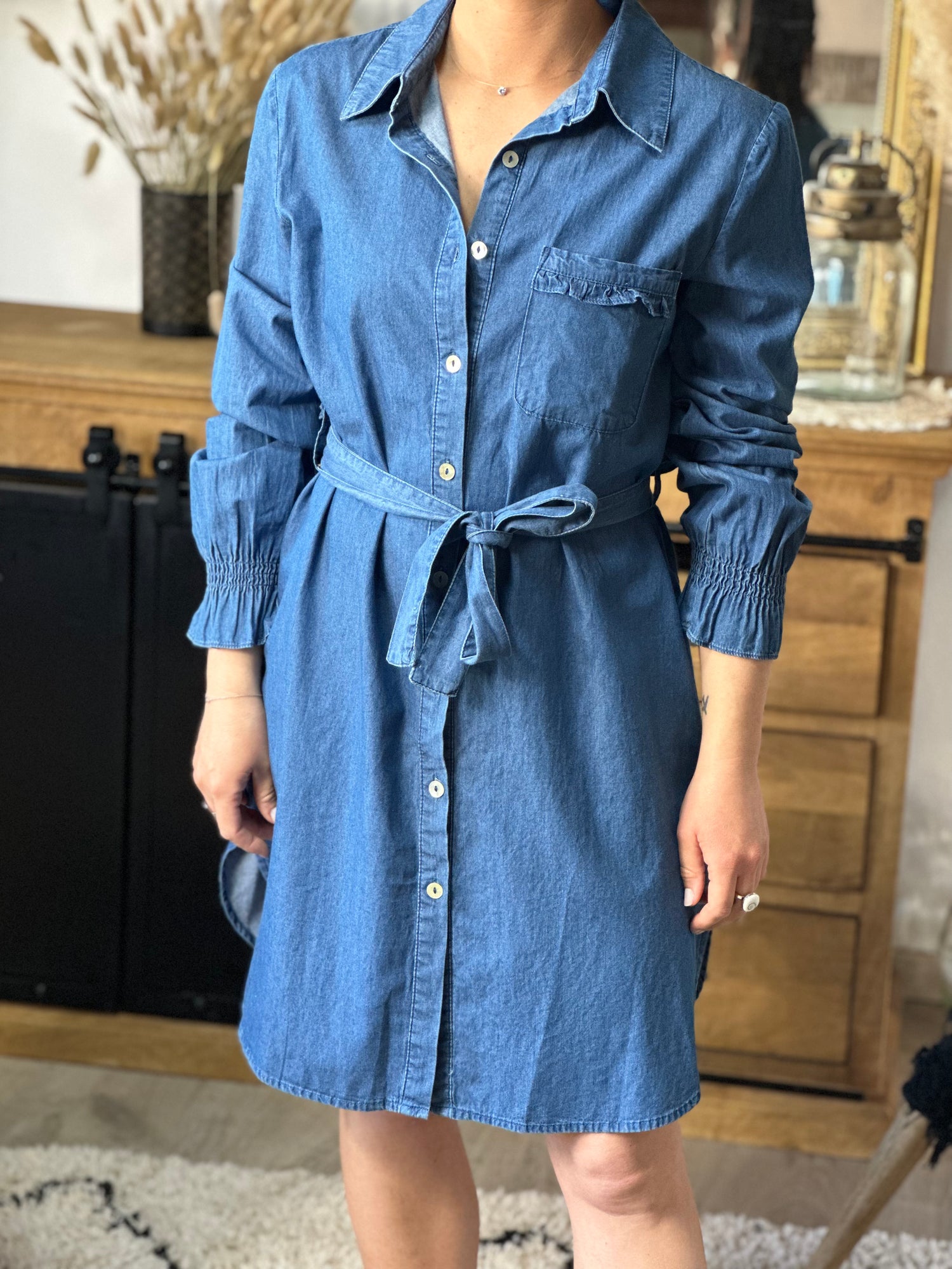 Robe en jean Monali