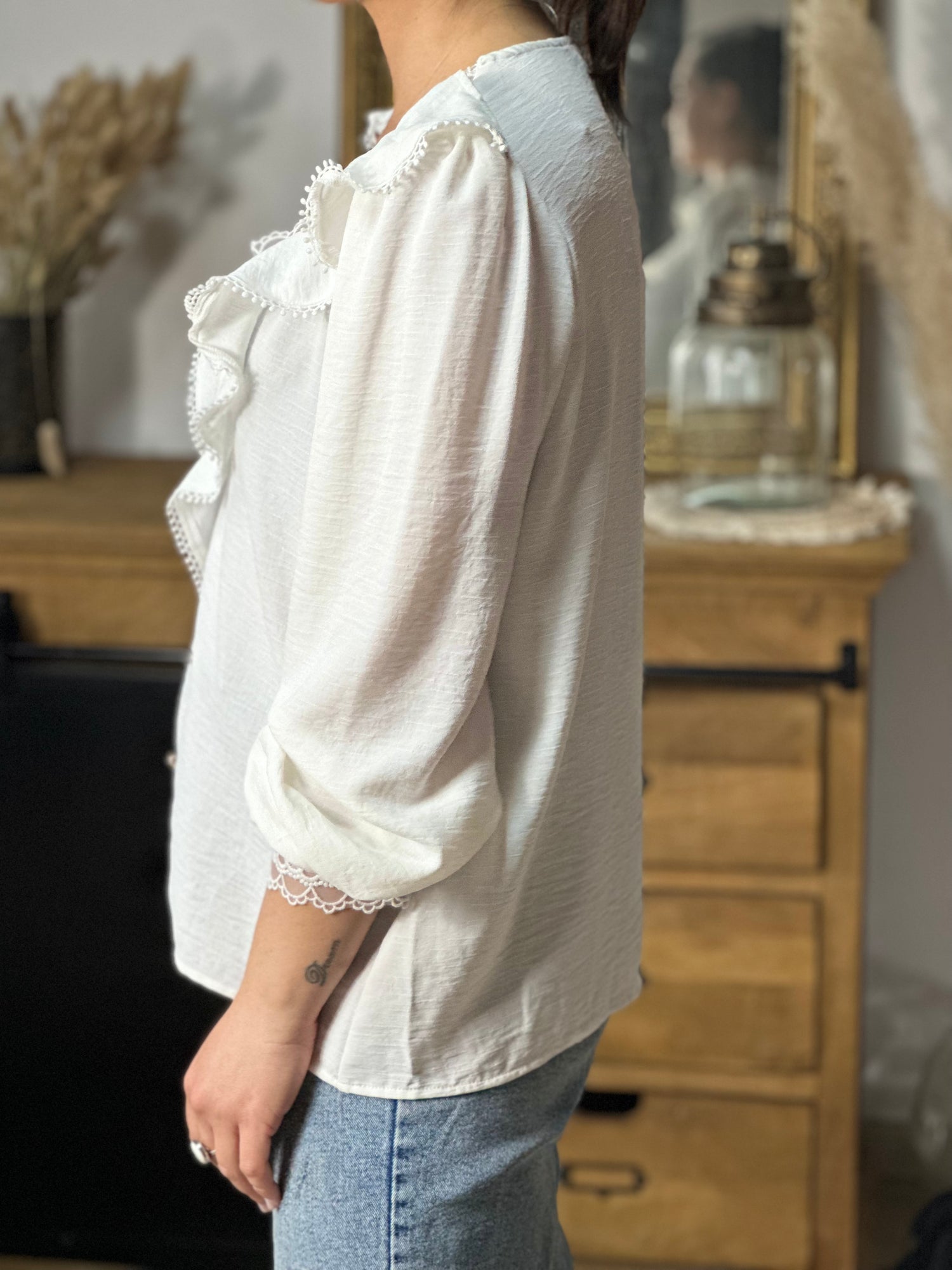 Blouse Bart Blanc